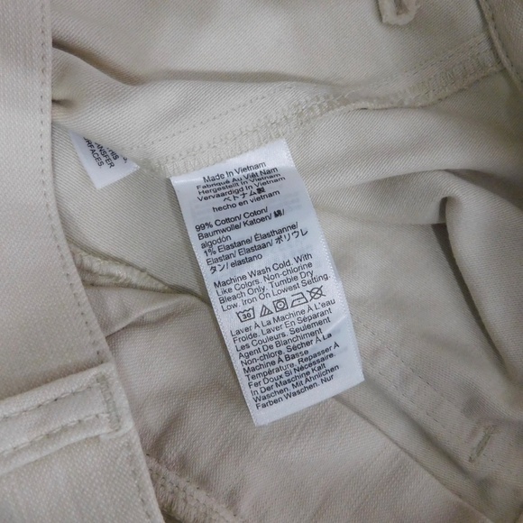 NWT!! J. CREW Camp Pocket Wide Leg Pants Natural Stretch Cotton 28P 28 Petite - Picture 15 of 16